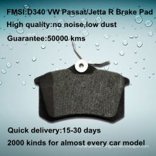 VW passat B5 oe quality Low-metal brake pad D340